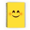 Blushing Emoji Spiral Notebook