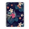 Vintage Floral Spiral Notebook